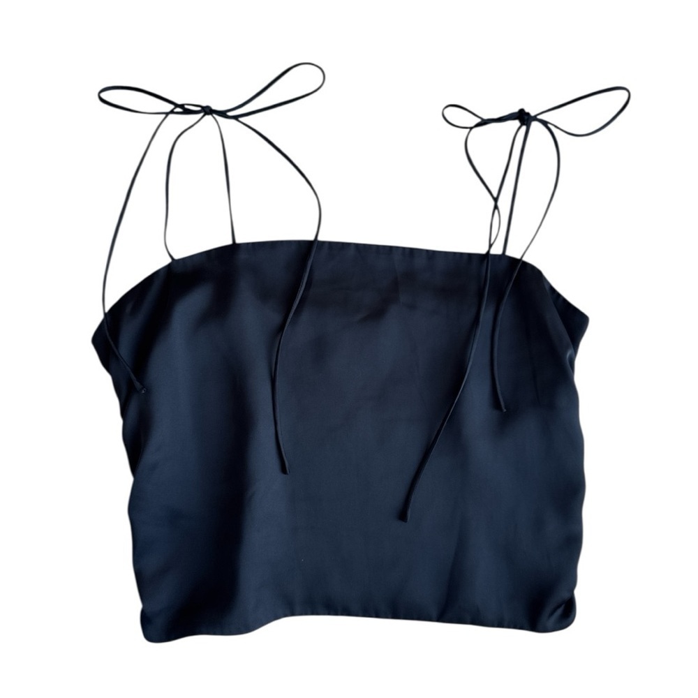 Urban Outfitters Top For Night Out Silky Cropped Tank Size Large NWT
